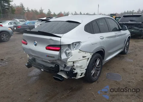 2021 BMW X4 M40I z USA, uszkodzony, nr VIN 5UX2V5C06M9E04474